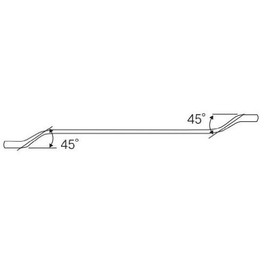 SEK Eyeglass Wrench (mm) 45° Square 14 x 17mm