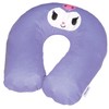 Skater ZANP1 Air Neck Pillow, Kuromi Sanrio with Dedicated Pouch