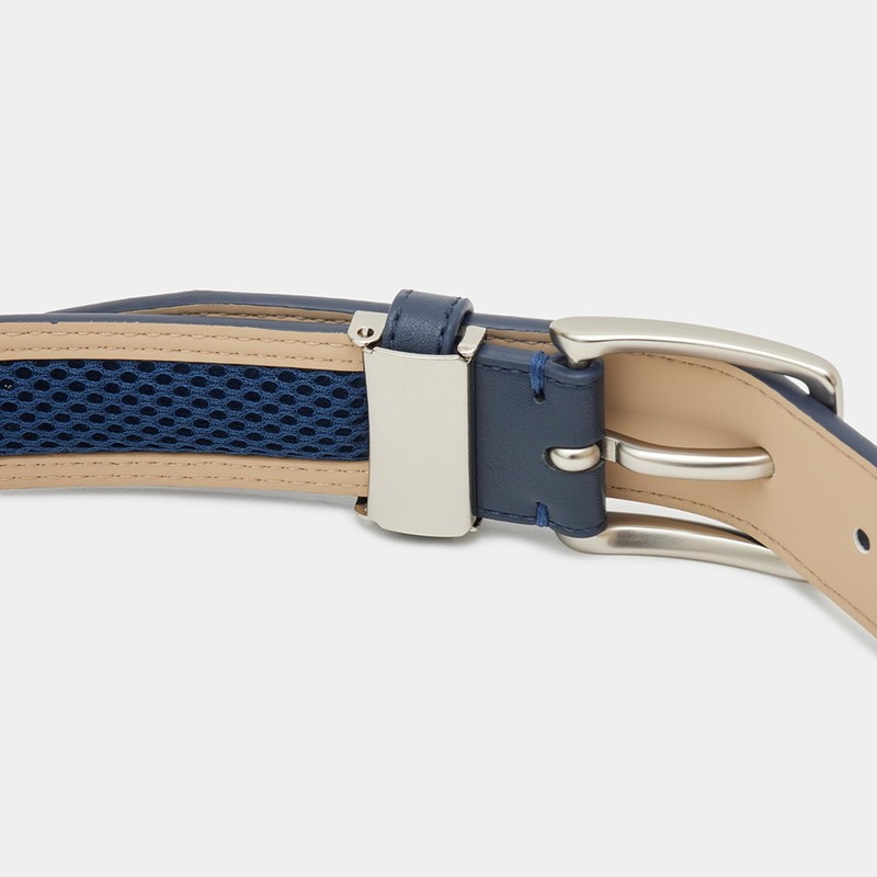 Callaway C25192104 Men's Belt (Mesh Lining Material) / Golf, 1120_navy