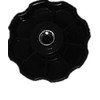 5 pcs Black 8 Star Knob, Female 3/8 -16