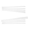 14mm Octagonal Bead String Acrylic Crystal Pearl Chains for Birthday