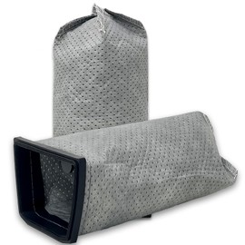 Carkio HEPA Cloth Bag Liner for Hoover Porta Power Swingette S1015 S1029 CH30000 Commercial Canister Vacuum Part # 43662023-2 Pack