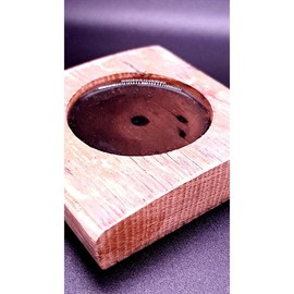 Stave glass or candle holder - Insert Size: 2"