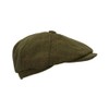 WALKER AND HAWKES - Men's Green Sage Derby Tweed 8-Panel