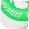 Mipcase Small Green Plastic Reptile Terrarium with Lid and Handle