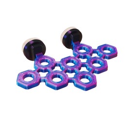 8 Hole Frag Rack Special edition Purple/Blue 2 tone