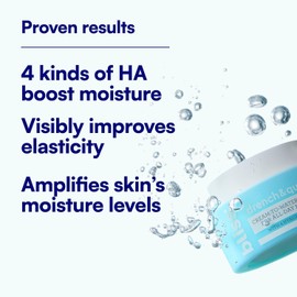 Bliss Drench and Quench Hyaluronic Acid Cream to Water Moisturizer |Light face clean, vegan & cruelty-free with 4 types of hyaluronic acid for all-day moisturization and firm skin 03 - Ex-glow-sion / 블리스 드렌치 앤 퀜치 히알루론산 크림 투 워터 모이스처라이저 | 하루 종일 보습과 탱탱한 피부를 위한 4가지 히알루론산이 함유된 가벼운 페이스 깨끗한 비건 & 크루얼티 프리 03 - Ex-glow-sion