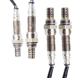 Sangyue 4X Oxygen O2 Sensor 1 & 2 for 2003-2006 GMC Sierra 2500 HD 6.0L; 2003-2004 GMC Sierra 2500 6.0L Upstream + Downstream