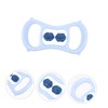 FOMIYES Yoga Massage Roller Compact Yoga Training Ring Back Neck