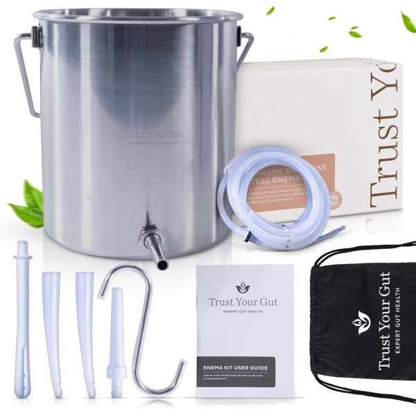 Does not apply Coffee Enema Kit, Stainless Steel Colon Cleansing
