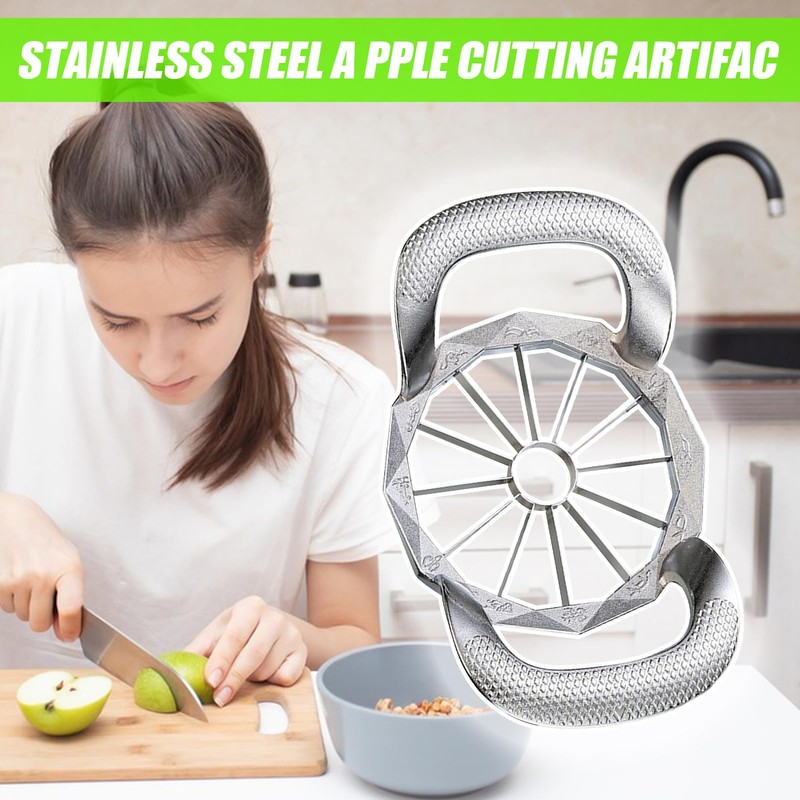 Pear Corer, Fruit Corer and Slicer, 12 Slice Strawberry Cutting