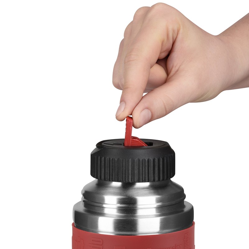 Emsa 515712 Senator Insulated Bottle 0.5 L, red, 0.5 L