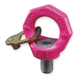 Hoist Ring, 0 Pivot, 880 lb.Load Cap.