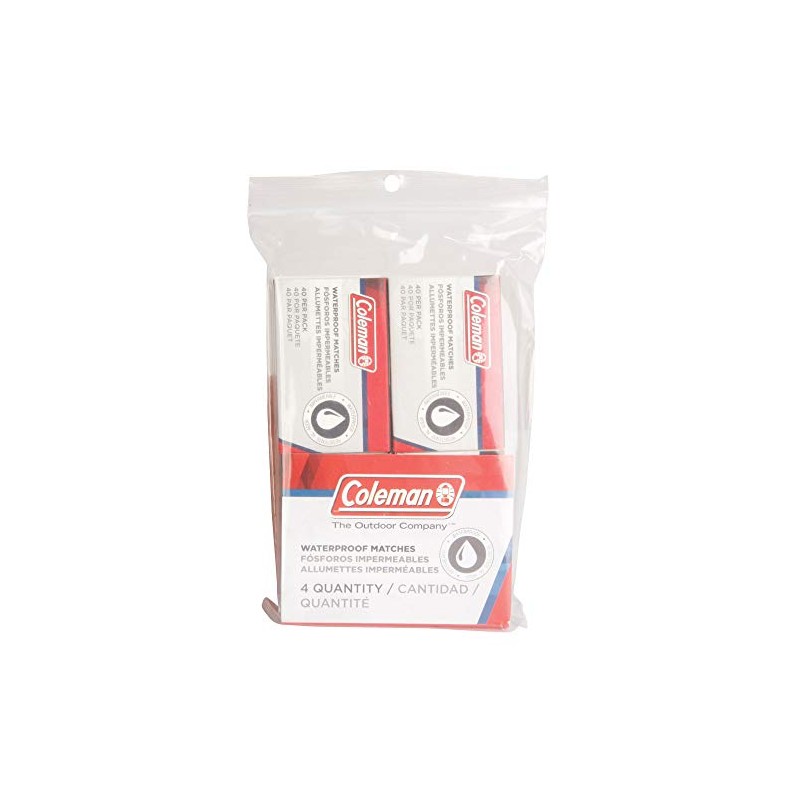 Coleman Waterproof Matches (4 Pack)