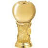 Crown Awards Apple Trophy, 10" Gold Cup Teachers Apple Trophies