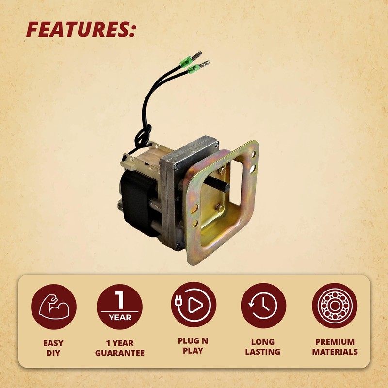 GMG 110V Auger Feed Motor, P-1041, for Daniel Boone and