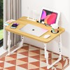 DECOSIS Laptop Bed Desk Height Adjustable, Bed Laptop Table with