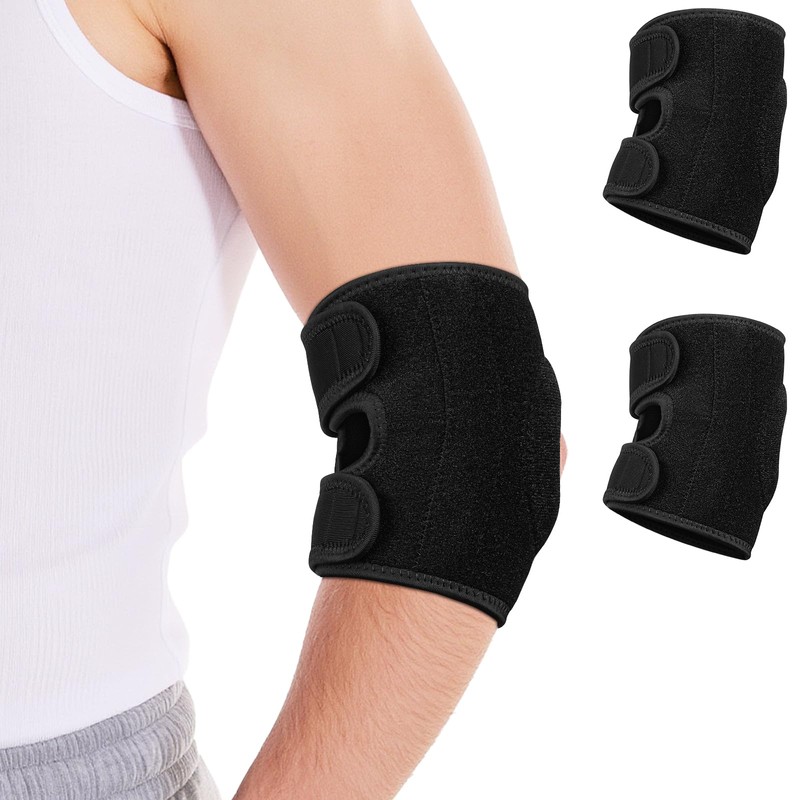BUTBU Tutore Gomito, 2 Pezzi Tutore A Compressione Per Gomito,