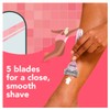joy Razors for Women, 1 Handle, 8 Razor Blade Refills,