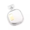 Charles Hubert Gold-plated Two-tone Chrome Square Pocket Watch