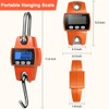 NEBYWOLD 660lb/300kg Digital Crane Scale - Compact LCD Handheld Hanging