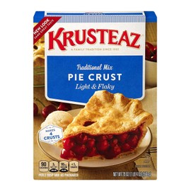 Krusteaz Traditional Light & Flaky Pie Crust Mix, 20 OZ (Pack of 3)