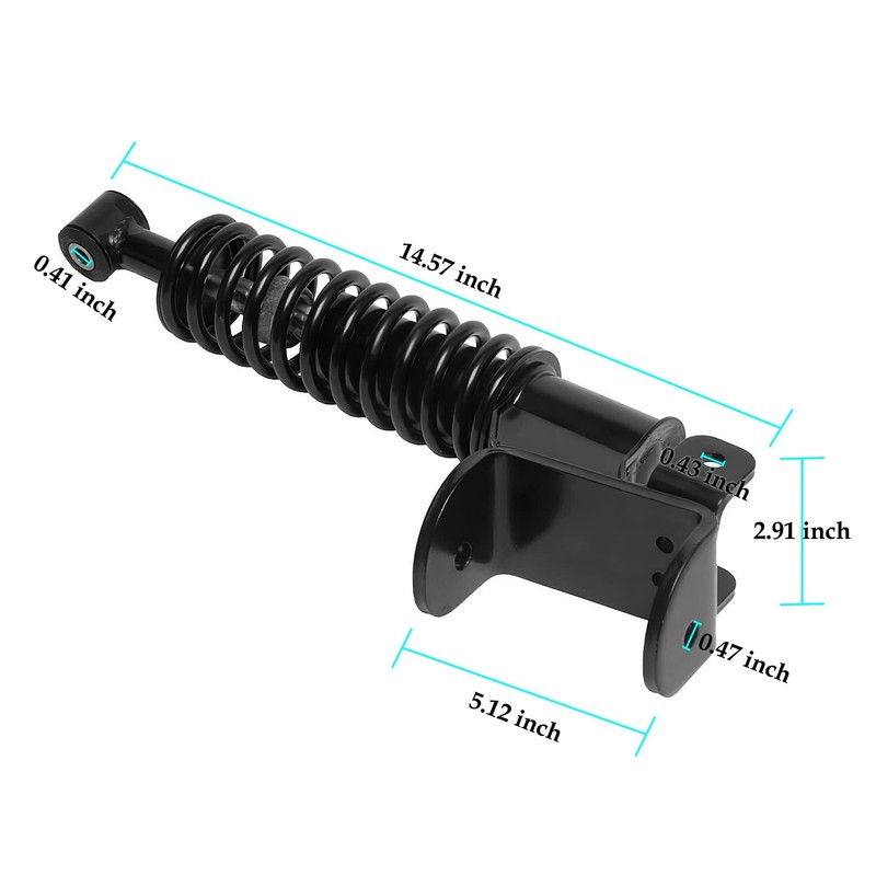10L0L Golf Cart Front Shock Strut Assembly for EZGO RXV