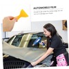 CHILDWEET Vinyl Film Tool 25pcs Yellow Scraper Tool Car Tint