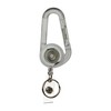 KOYOKOMA Carabiner, Key Reel, Skeleton Keychain, Easy to Put on