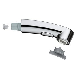 GROHE 46956000 Washing-Up Shower Head with Automatic Reset Chrome Laminar Spray