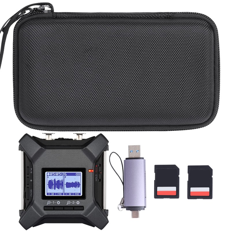 Co2CREA Compatible Storage Case, Zoom F3, Field Recorder