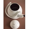 Hearth Designs MRTK-01 Mini Retro Kettle Kettle, White, 0.5 gal