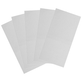 Synthetic Leather Repair Sheet 7.9 x 3.9 inches (20 x 10 cm), Seal Type, Paste Leather, Bag, For Repairing Chairs, Motorcycles, Sofas, Wallets, Bags, Etc. 5 Piece Set (7.9 x 3.9 inches (20 x 10 cm),