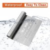 Pro Dough Pastry Scraper/Cutter/Chopper Stainless Steel Mirror Polished with Measuring