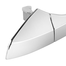 Auto Dynasty Non Key Hole Factory Style Front Rear Exterior Car Door Handle Compatible with Honda Accord 2008-2012, Passenger Right Side, Chrome