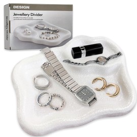 GZYYANG Jewellery Tray Ceramic Jewellery Tray Jewellery Plate Cloud Ring Bowl Ceramic Clouds Tray for Rings Earrings Necklaces Decorative Organiser Mother's Day Thanksgiving Bridesmaid Gifts