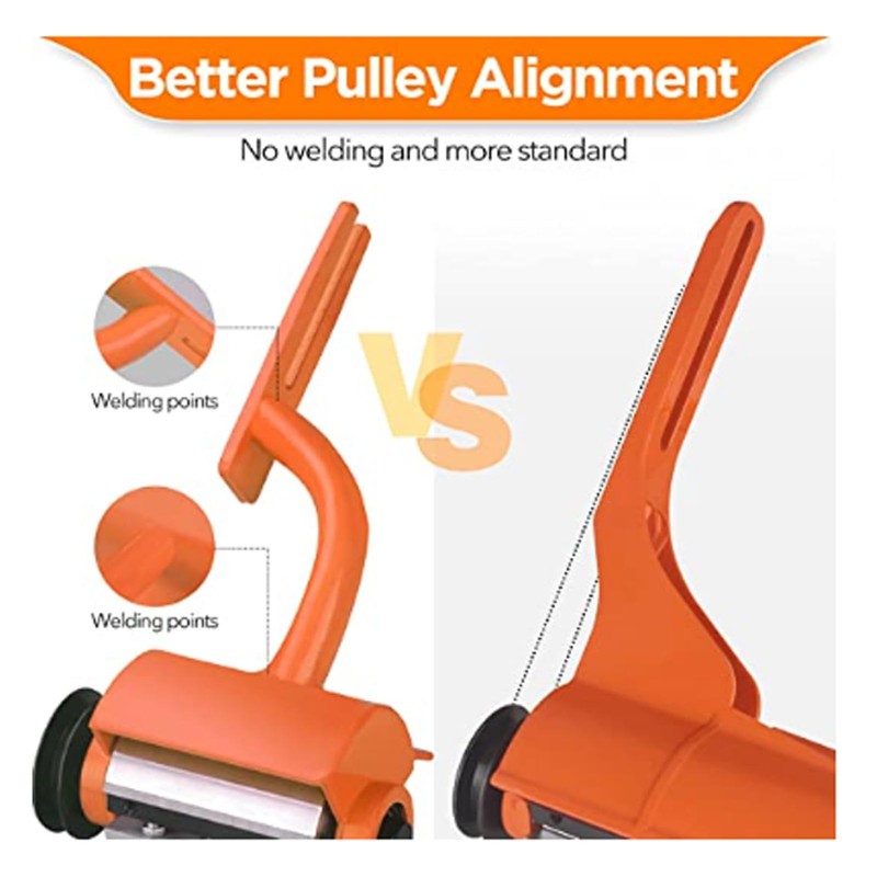 Ejoyous Log Peeler Debarker Multifunctional Chainsaw Debarking Attachment, Efficient Wood