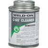 Weld-On 10203 C-65 PVC/CPVC/ABS/Styrene Cleaner - Low-VOC, Clear, 1/2 Pint