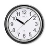 Atlanta Radio Wall Clock Modern Round 28 cm Large Arabic