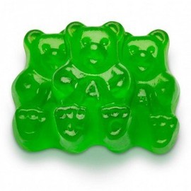 FirstChoiceCandy Gummy Bears (Green Apple, 5 LB)