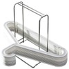Hanger Stacker Clothes Hanger Organizer Rack Sturdy Stainless Steel Clothes