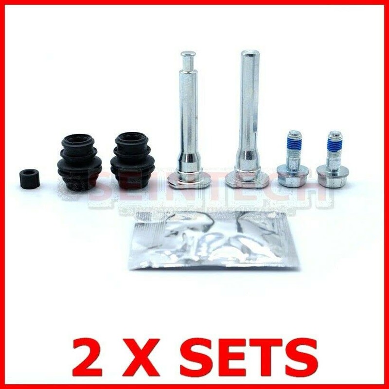 2 Sets Front Brake Caliper Slider Pin Kit Fits For