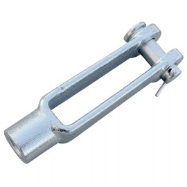 Sandbaggy 5/8"-18 Adjustable Yoke End - Galvanized [Pins Included] - 14