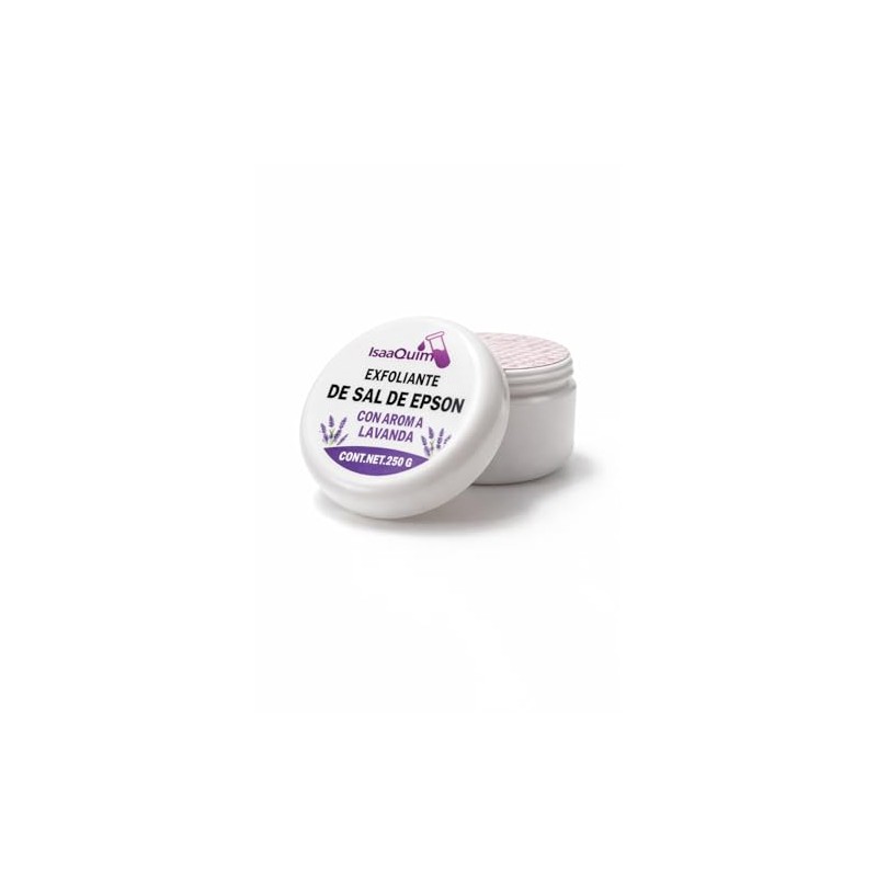 Exfoliante Corporal de Sal de Epsom IsaaQuim | Aroma a