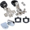 MS Beschläge Glass Door Pot Hinge 1 Pair Glass Door