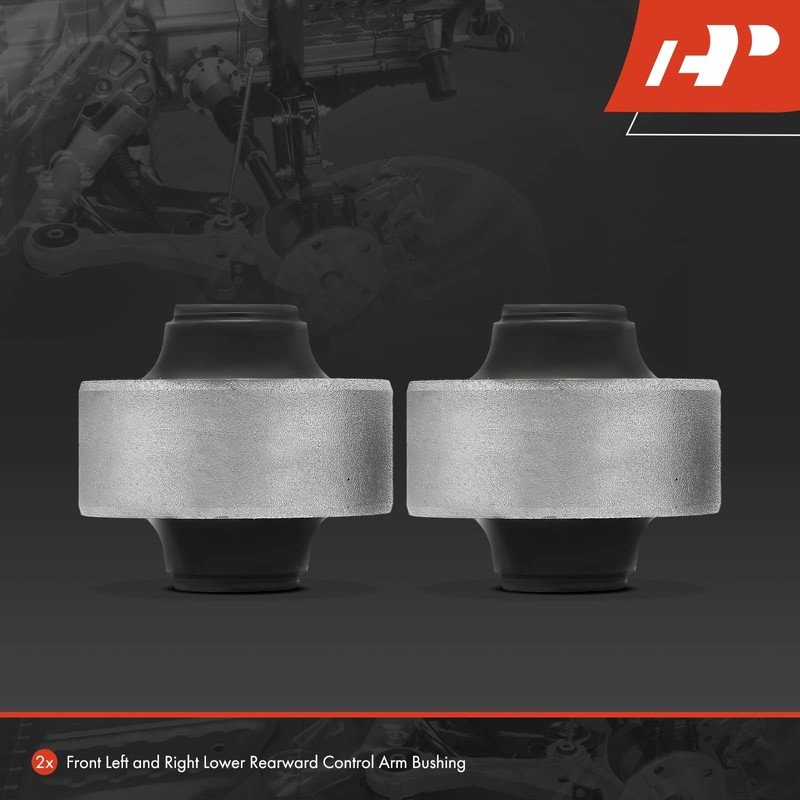 A-Premium 2 x Front Rearward Lower Control Arm Bushing Kit,