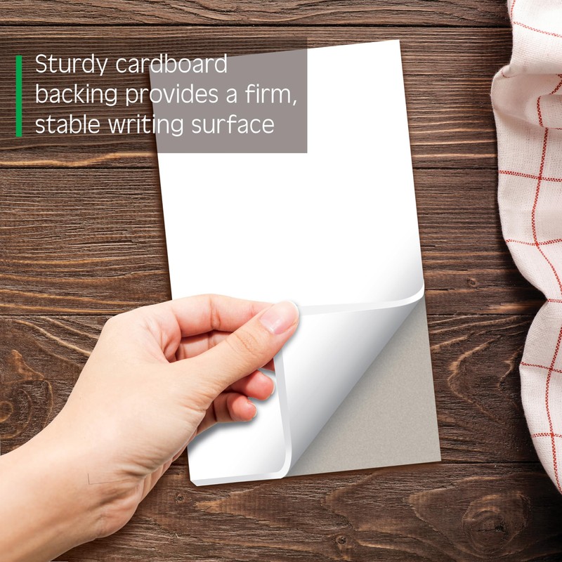 Better Office Products Blank Scratch Note Pads, 4" x 6"