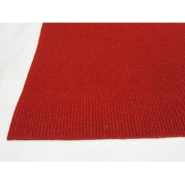 Crowd Control Center Party Hollywood Style Event RED Carpet & Event Rugs, (Red 3' x 15')