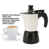 150ml Moka Pot Stovetop Coffee Maker Makes Real Italian Coffee