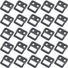 FMHXG 50PCS Photo Frame Picture Frame Backboard Concealed Hooks Iron